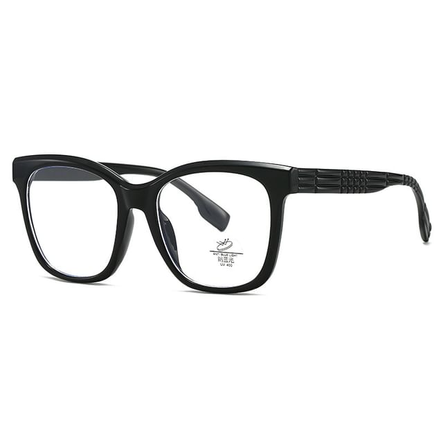 Glasses Blocking Light Blue Frame Square