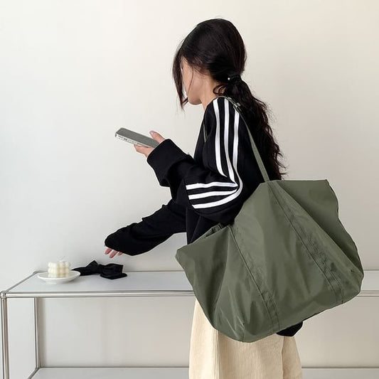Plain Bag Tote Nylon