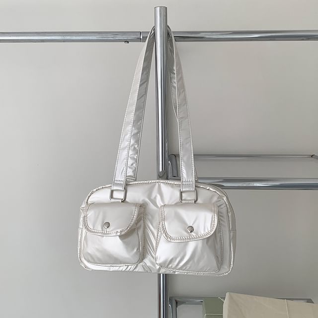 Multi-Pocket Tote Bag Plain