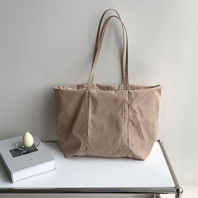 Plain Bag Tote Nylon