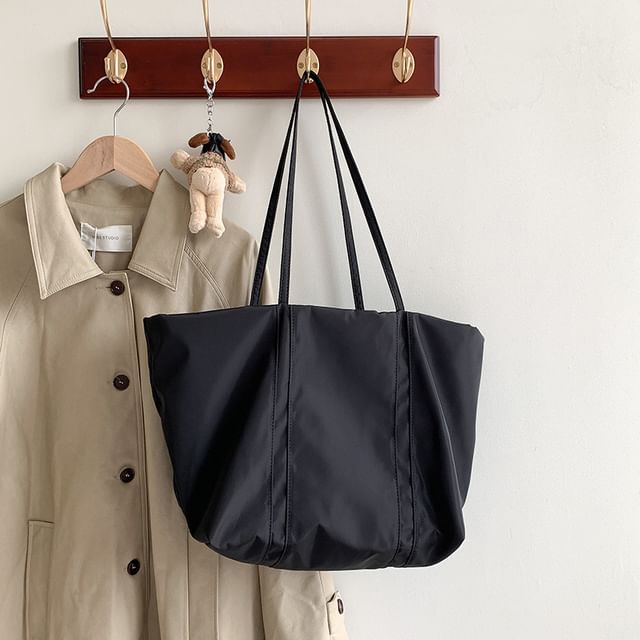 Plain Bag Tote Nylon