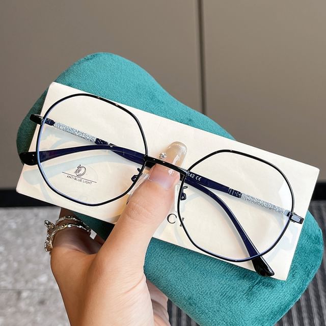 Round Eyeglasses Metal