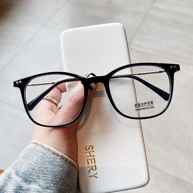 Square Plain Eyeglasses