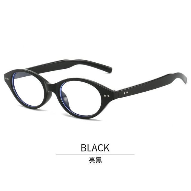 Eyeglasses Oval Plastic