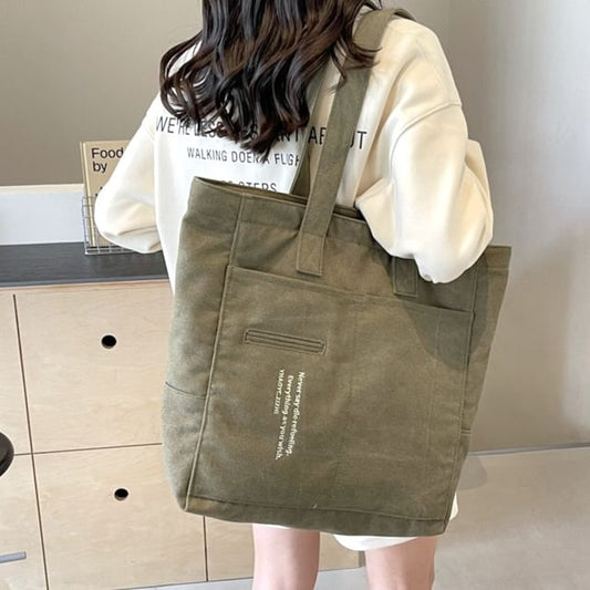 Lettering Bag Carryall