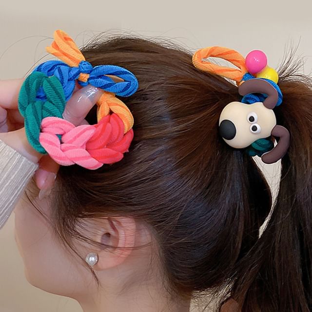 Elastic Braided Scrunchie