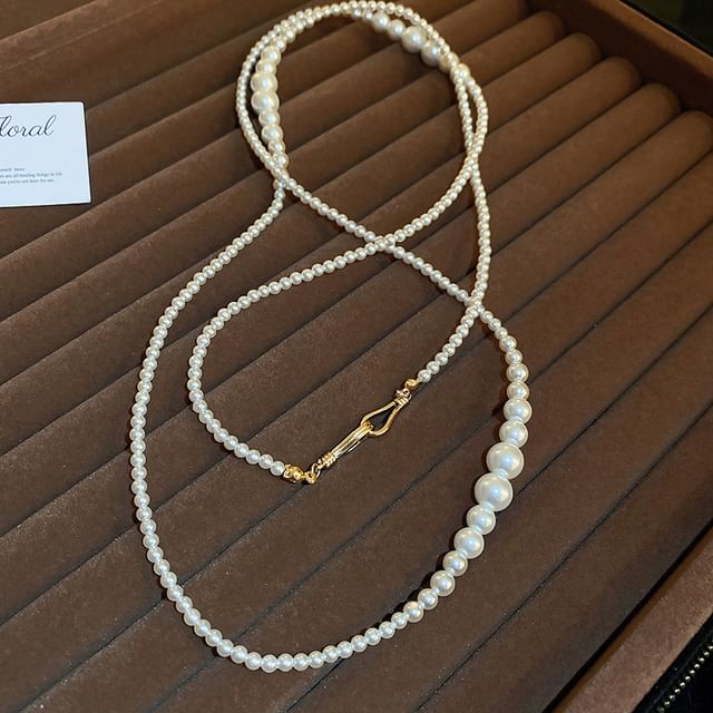 Pearl Floral Layered / (Various Faux Necklace Designs)