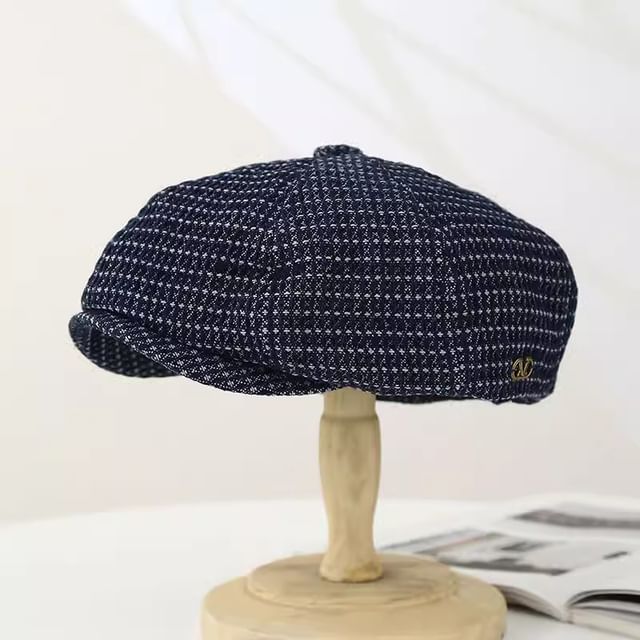 Beret / Newsboy Denim Cap