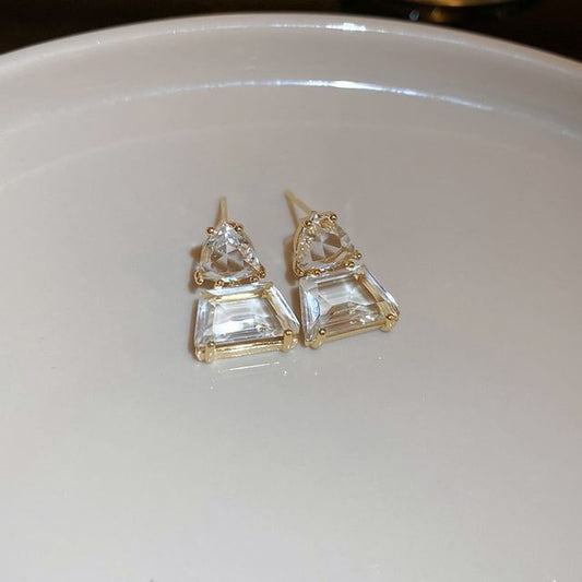 (Various Alloy Rhinestone / Designs) Glaze Earring