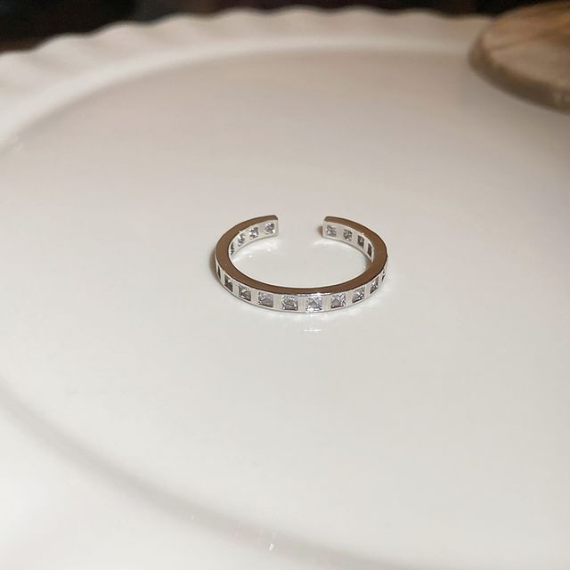 Rhinestone Ring Designs) Alloy (Various