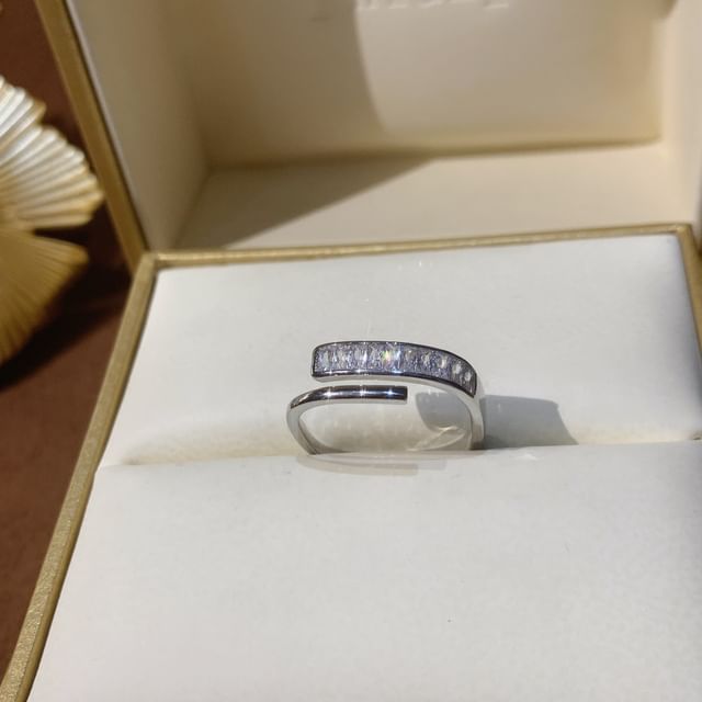 Rhinestone Ring Designs) Alloy (Various