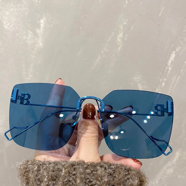 Frameless Sunglasses