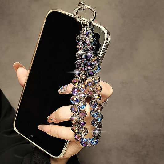 Phone Faux Strap Crystal