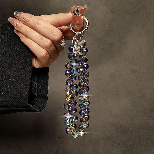 Phone Faux Strap Crystal