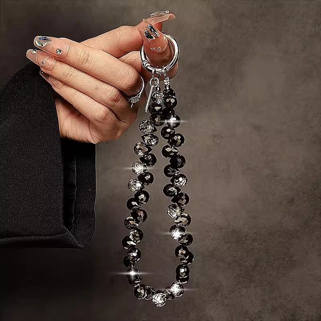 Phone Faux Strap Crystal