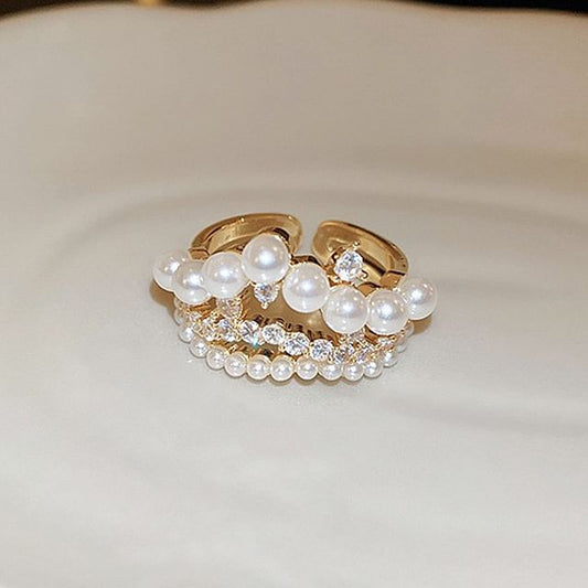 Freshwater Pearl Ring Set /