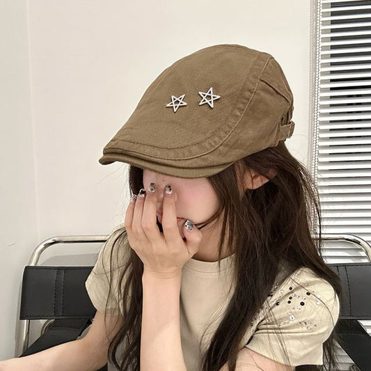 Flat Star Cap Studded