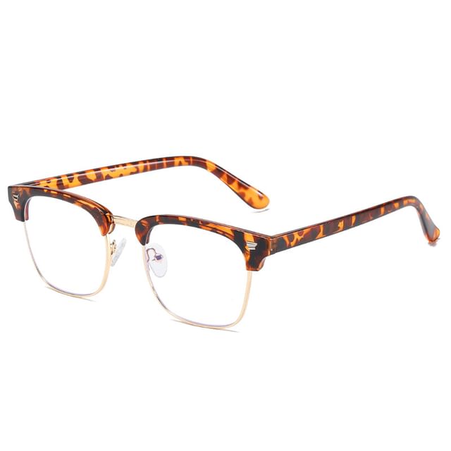 Vintage Frame Metal Eyeglasses