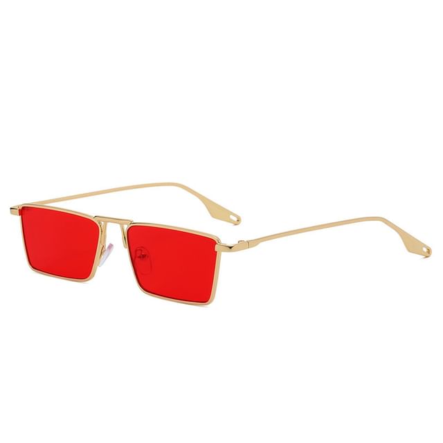 Frame Metal Square Sunglasses