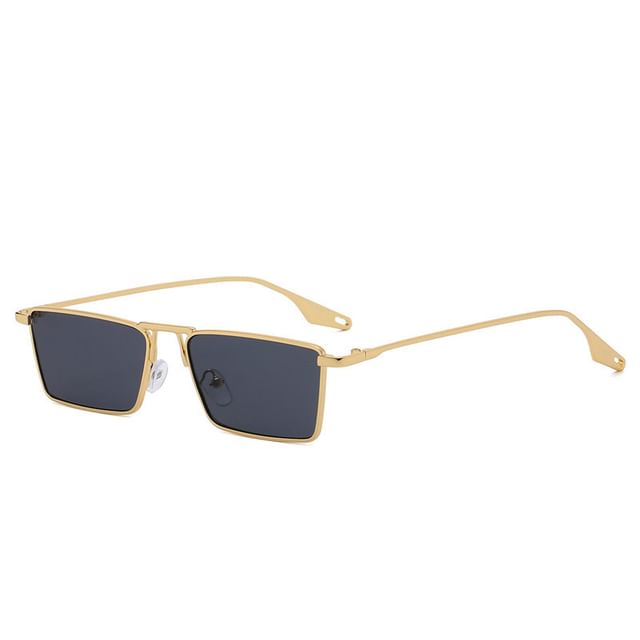 Frame Metal Square Sunglasses