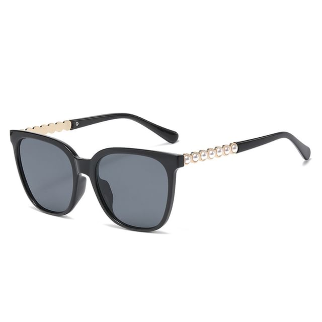 Square Pearl Faux Sunglasses