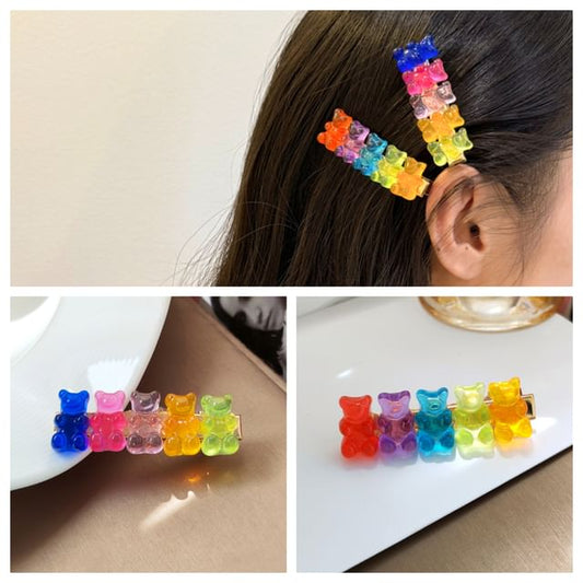 Clip Hair Gummy Bear