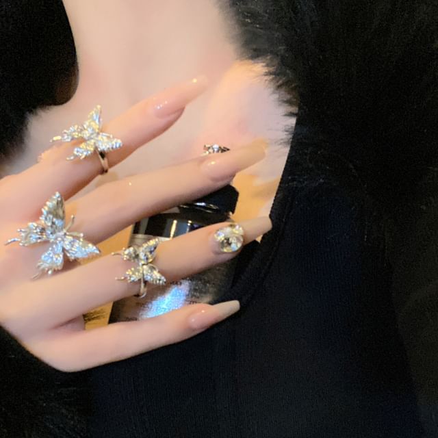 Ring / Set Butterfly Open
