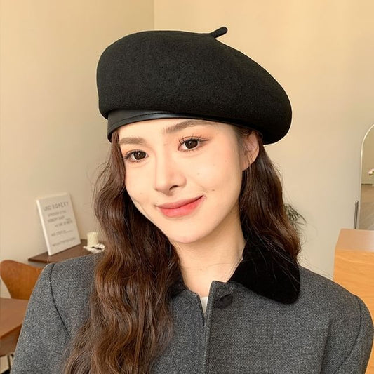 Hat Beret Plain