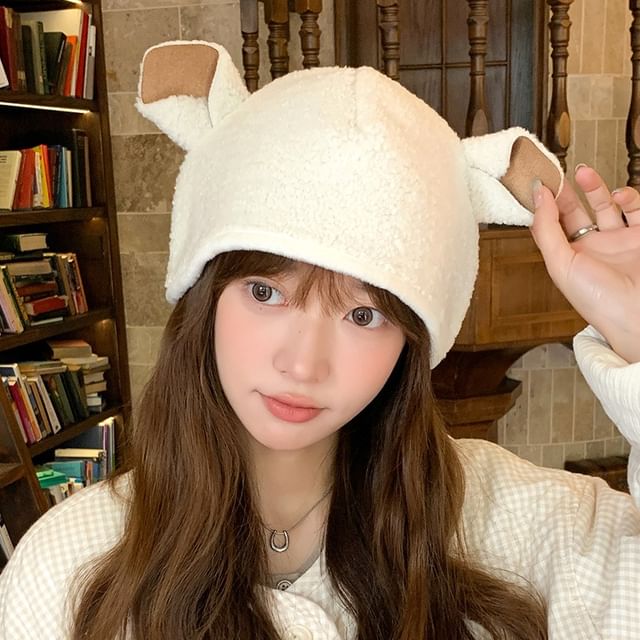 Sheep Hat Fleece Ear