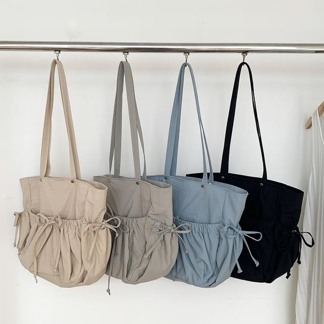 Tote Bow Multi-Pocket Bag