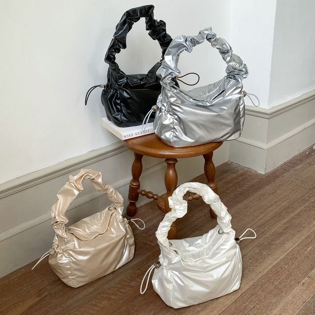 Bag Drawstring Ruched Shoulder