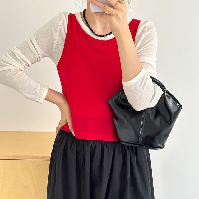 Crossbody Faux Bag Leather