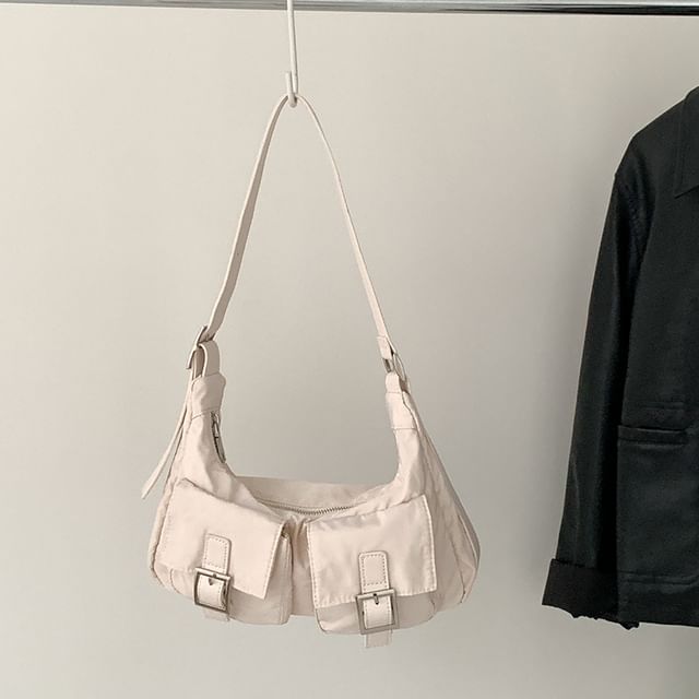 Bag Multi-Pocket Shoulder Buckled