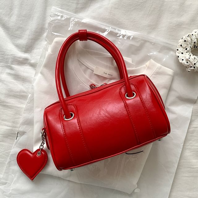 Boston Faux Bag Leather