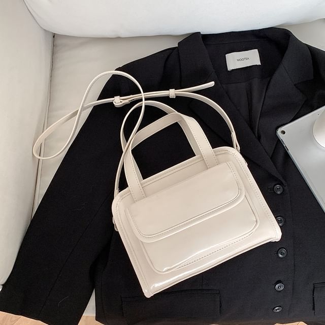 Bag Leather Crossbody Multi-Pocket Faux