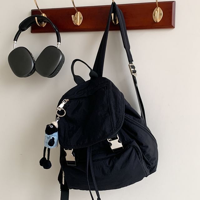 Buckled Backpack Multi-Pocket