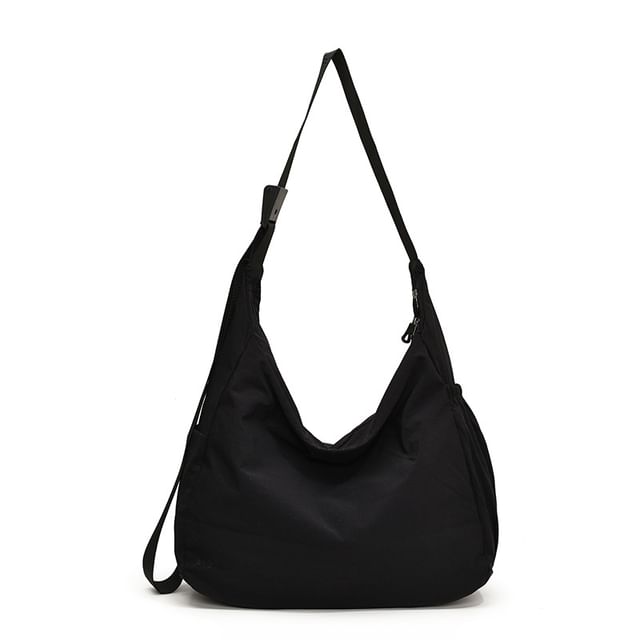 Plain Crossbody Nylon Bag