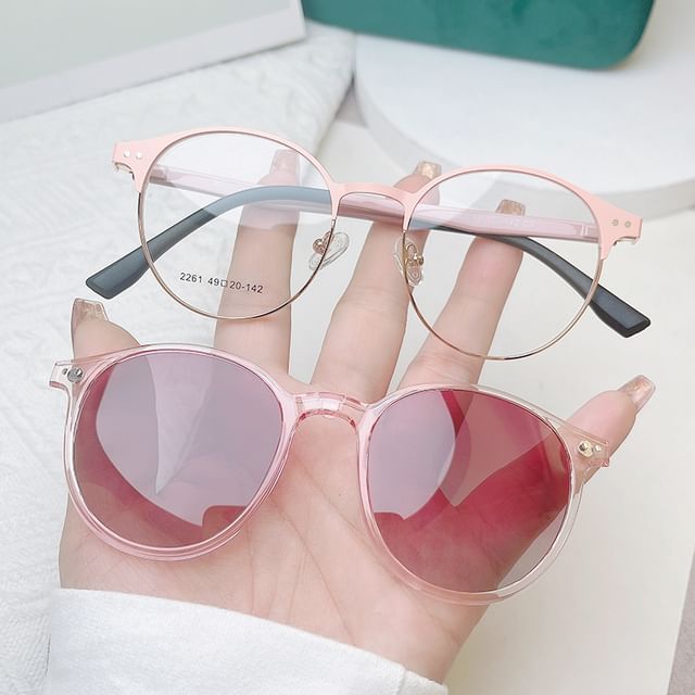 Sunglasses Frame Round