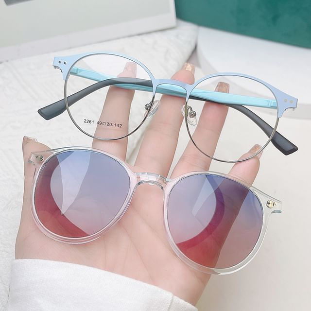 Sunglasses Frame Round