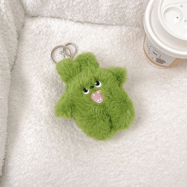 Phone Lanyard Plush Monster On Clip