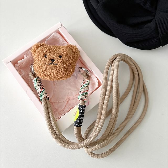 Plush On Clip Lanyard Phone Cartoon