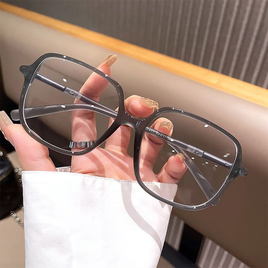 Square Glasses Blue Blocking Light