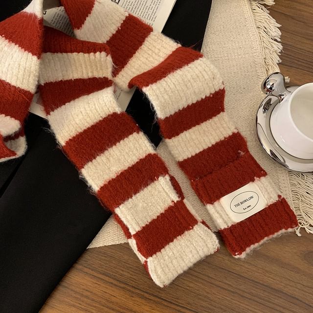 Knit Scarf Striped