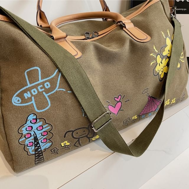 Crossbody Bag Print Cartoon