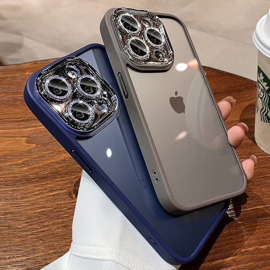 Phone Protection Glitter Lens Case