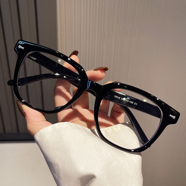 Light Blocking Glasses Square Blue
