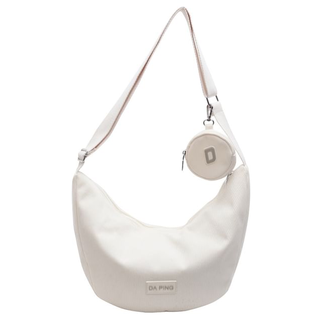 Set: Applique Crossbody Bag + Coin Purse