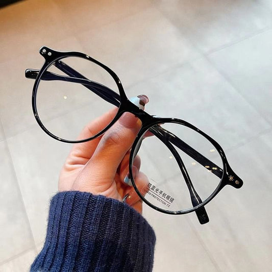 Round Eyeglasses Plain