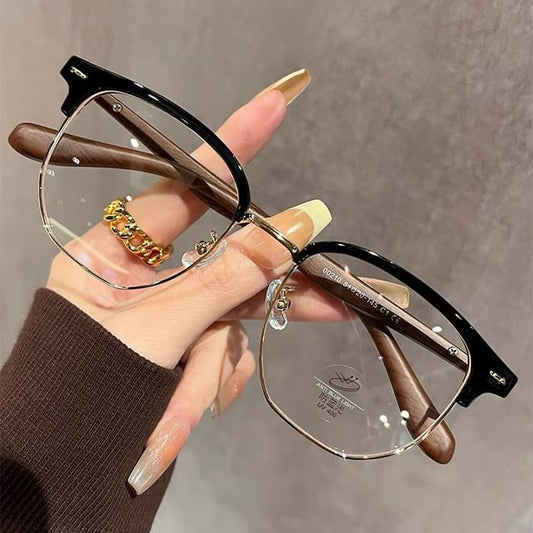Frame Eyeglasses Square Half