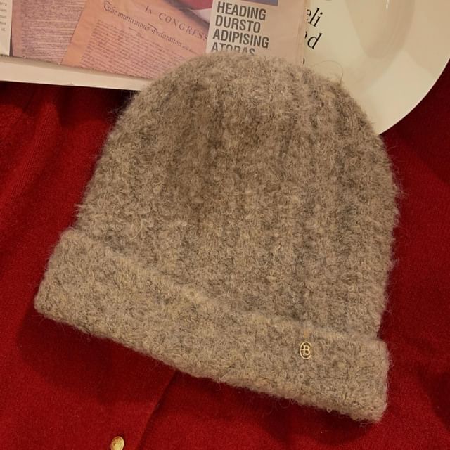 Plain Beanie Knit
